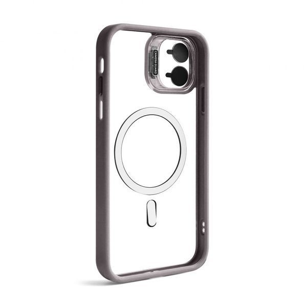 Чохол з функцією MagSafe для Apple iPhone 11 з підставкою та захистом для камер light grey 2710000294474 фото