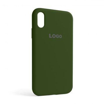 Чохол Full Silicone Case для Apple iPhone Xr army green (45) 2710000246084 фото