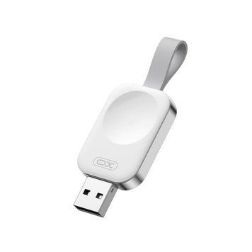 Бездротовий зарядний пристрій для Apple Watch XO СX019 з USB роз'ємом магнітний 2.5W white bzp-xo-cx019-wh фото