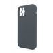 Чохол Full Silicone Case для Apple iPhone 12 Pro Max dark grey (15) закрита камера (без логотипу) 2710000258230 фото 1
