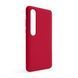 Чохол Full Silicone Case для Xiaomi Mi 10 rose red (42) (без логотипу) 2710000251675 фото 1