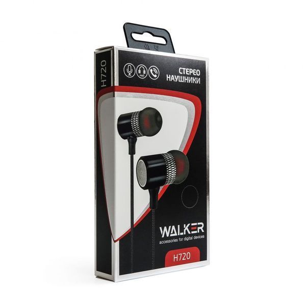 Навушники WALKER H720 black naushnik-walker-h720-bl фото
