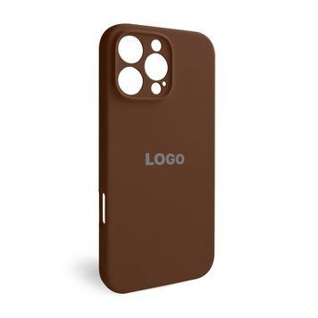 Чохол Full Silicone Case для Apple iPhone 16 Pro Max dark brown (75) закрита камера 2710000319122 фото