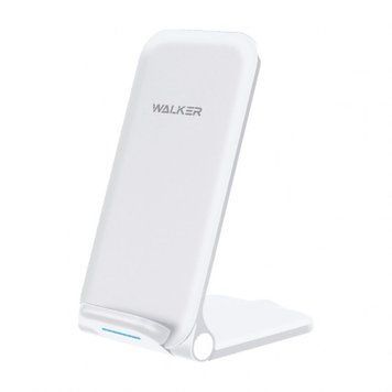 Бездротовий зарядний пристрій WALKER WH-52 15Wwhite bzp-wh-52-wh фото