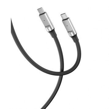 Кабель USB XO NB-Q252B Type-C to Type-C PD 60W black cabel-usb-xo-q252b-bl фото