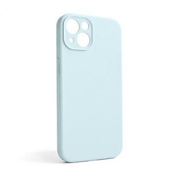 Чохол Full Silicone Case для Apple iPhone 13 sky blue (58) закрита камера (без логотипу) 2710000235972 фото