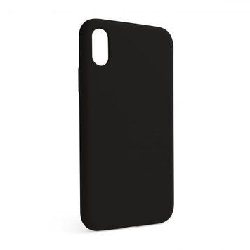 Чохол Full Silicone Case для Apple iPhone X, Xs black (18) (без логотипу) 2710000257172 фото