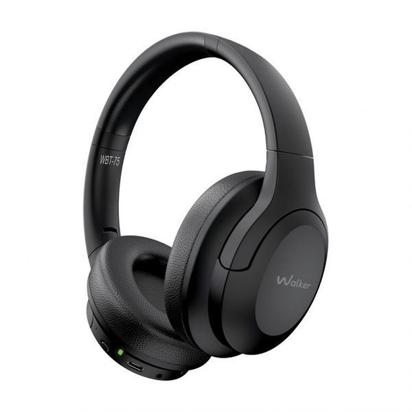 Навушники Bluetooth WALKER WBT-75 black navush-walker-wbt75-bl фото
