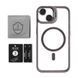 Чохол з функцією MagSafe для Apple iPhone 12 з підставкою та захистом для камер light grey 2710000294610 фото 2
