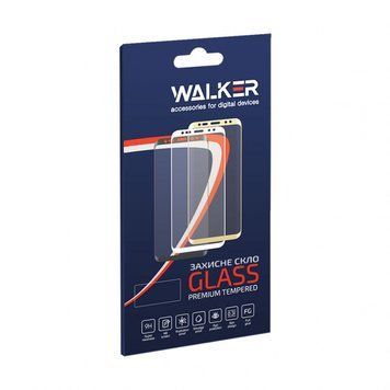 Захисне скло WALKER Full Glue для Oppo A15, A17 black zskloopa15/17-wfg фото