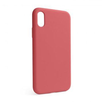 Чохол Full Silicone Case для Apple iPhone X, Xs camellia (25) (без логотипу) 2710000257219 фото