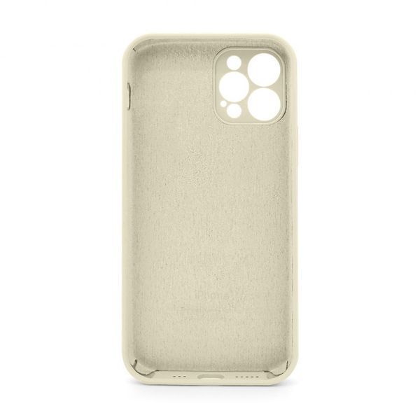 Чохол Full Silicone Case для Apple iPhone 12 Pro Max antique white (10) закрита камера (без логотипу) 2710000258148 фото