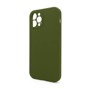 Чохол Full Silicone Case для Apple iPhone 12 Pro Max army green (45) закрита камера (без логотипу) 2710000258162 фото