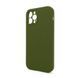 Чохол Full Silicone Case для Apple iPhone 12 Pro Max army green (45) закрита камера (без логотипу) 2710000258162 фото 1