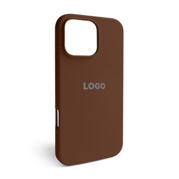 Чохол Full Silicone Case для Apple iPhone 16 Pro Max dark brown (75) 2710000314462 фото