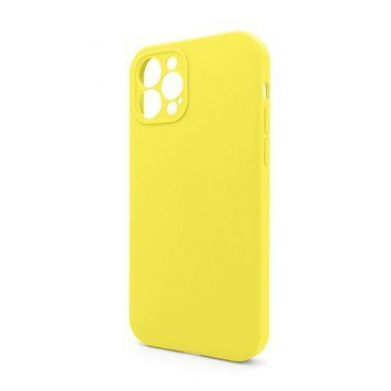 Чохол Full Silicone Case для Apple iPhone 12 Pro Max canary yellow (50) закрита камера (без логотипу) 2710000258193 фото