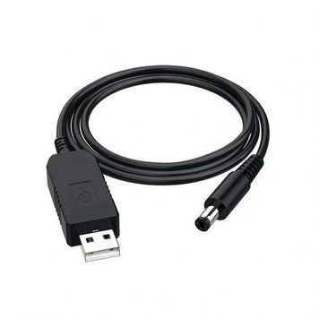 Кабель для роутера USB to DC 12V black cab-router-12v-bl фото
