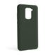 Чохол Full Silicone Case для Xiaomi Redmi Note 9 dark olive (41) (без логотипу) 2710000284246 фото 1