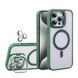 Чохол з функцією MagSafe для Apple iPhone 16 Pro з підставкою та захистом для камер green 2710000306740 фото 1
