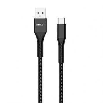 Кабель USB WALKER C780 Type-C black cabel-usb-walcker-c780-tc-bl фото
