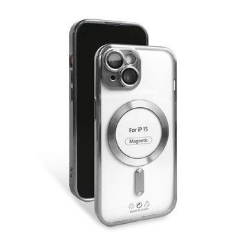 Чохол з функцією MagSafe для Apple iPhone 15 silver (10) 2710000297130 фото