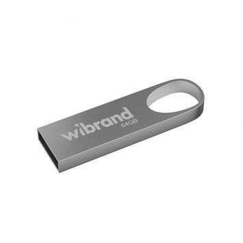 Флеш-пам'ять USB Wibrand Irbis 64GB USB 2.0 silver flash_USB_wibrand_irbiz_64 фото