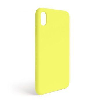 Чохол Full Silicone Case для Apple iPhone Xr flash lime (41) (без логотипу) 2710000257790 фото