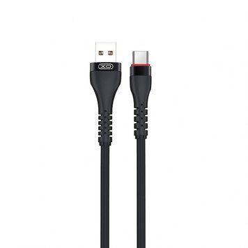 Кабель USB XO NB213 Type-C 2.4A black cabel-usb-xo-nb213-tc-bl фото